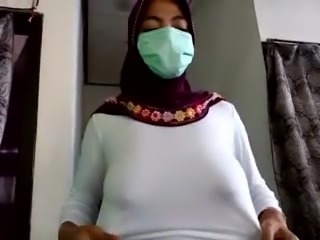 Mask hijab