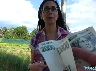 Fucking outdoors cash
