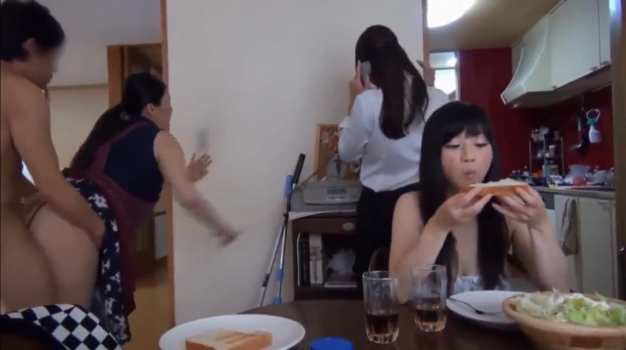 Japanese family orgy