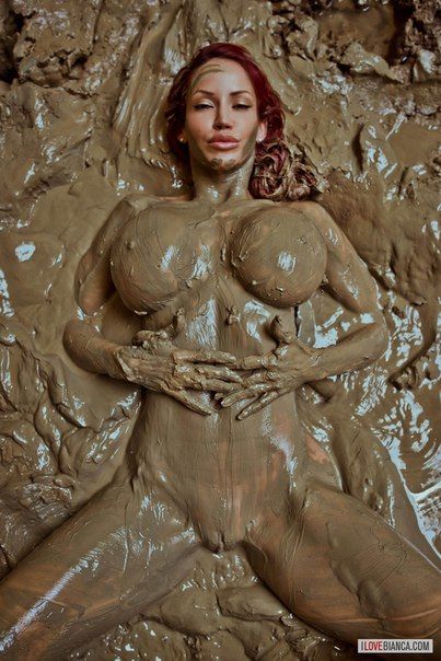 Dirty Nude Mud Play.